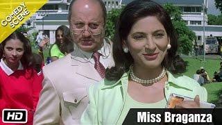 Miss Braganza - Comedy Scene - Kuch Kuch Hota Hai - Anupam Kher, Archana Puran Singh