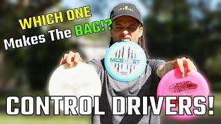 Choosing The BEST Disc Golf Control Driver! BATTLE For The BAG!