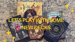 New Decks in use | Witch Sisters, Naked Heart, Dark Abyss and more