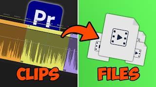 Finally! Export Clips as Individual Files with Ease