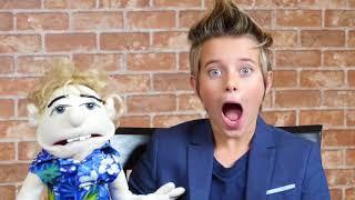 Gavin Magnus goes head to head with his own puppet! | FanlalaTV