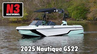 2025 Nautique GS22 - Captiva Green/Jet Black - On Water || N3 Boatworks