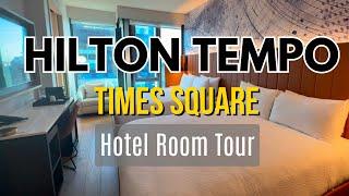 Tempo by Hilton Times Square Hotel Room Tour - Best New York Hotels - NYC