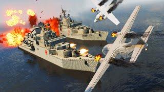 Realistic BATTLESHIP Destruction  Teardown