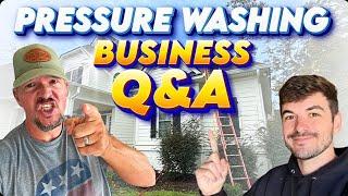 Pressure Washing Business Q&A