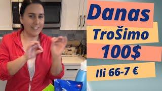 ŠTO Sve Možete KUPITI za 100$ ili /66-7 € u Kanadi?  #shoppingvideo #kanada #baranjkaukanadi