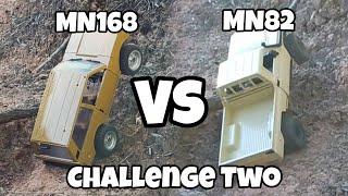 MN82 VS MN168 - CHEAP MINI SCALE RC STOCK BATTLE