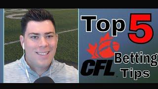 Top 5 CFL Betting Tips | 2021 CFL Betting Tips and Preview | Tips on Betting Canadian Football