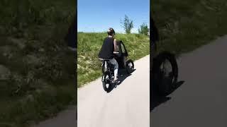 Matts fatbike cargobike am Berg 