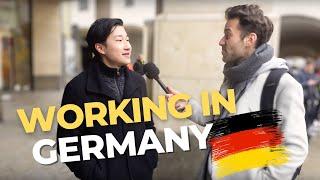 Foreigners share their work experience in Germany    Street Interview