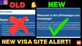 New US Visa Application Website Alert: Updated Visa Appointment Portal. #usvisaapplication #avist