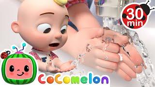 How To Wash Your Hands Song! | CoComelon Nursery Rhymes & Kids Songs | Healthy Habits and Routines