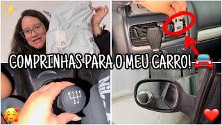 PRIMEIRA COMPRINHA PARA O MEU CARRO EM PORTUGAL - TEMU  •  VLOG  •