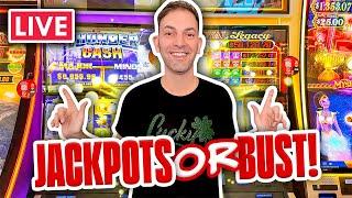 LIVE Jackpots or BUST in Vegas