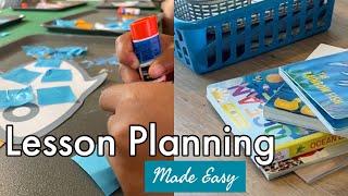 Preschool lesson planning made easy, play-based & Montessori inspired