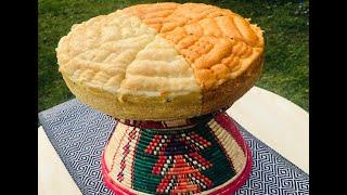 Tigrayan Traditional Steamed Bread Recipe | ህብስት አሰራር በበርበሬእና ያለበርበሬ (የውሀ ዳቦ)