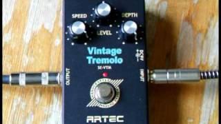 Artec Vintage Tremolo Effects Pedal - SE-VTM