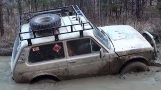 Lada Niva 4x4 - Extreme Offroad & muddy Terrain