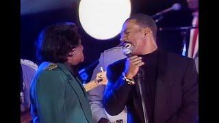 1991 Eddie Murphy & James Brown On Stage (richard pryor tribute)