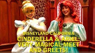 Cinderella and Ariel Share Fun Halloween Plans, Stepsister Craziness & More at Disneyland! #disney