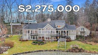 Touring a $2,275,000 Lakefront Michigan Mega Mansion!