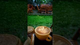 90° enjoying the rain with #coffee #barista #latteart #oppa #vlog #tagaytay #mendez #coffeelover