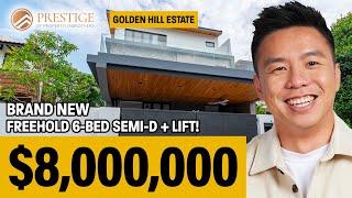 Golden Hill Estate - Freehold Brand New Semi-Detached at Li Hwan Terrace | $8,000,000 | Melvin Lim