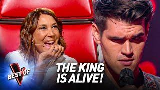 The Greatest ELVIS PRESLEY Covers in the Blind Auditions of The Voice