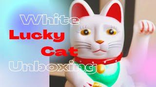 White Lucky Cat Unboxing