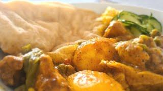  Surinaamse Roti Kip maken Compleet recept|Surinamese Roti Chicken Dish recipe|