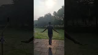 Sun and motivation are ultimate source of energy | skipping challenge with birds chirping