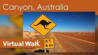 Virtual Walk In The Canyon Landscapes Of Australia - Walking Video To Reduce Stress