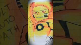 Adult naruto with 6 path mode #maxart #naruto6pathmode #trendingshorts #like #subscribers