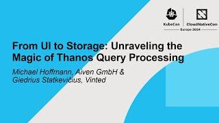 From UI to Storage: Unraveling the Magic of Thanos Query Processing