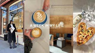 last week of 2023 in montreal | coffee shops, pizza night, & making a gingerbread house