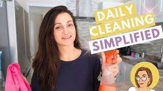 Level 1 Cleaning - Daily Tasks You Can Handle [the organized mum method]