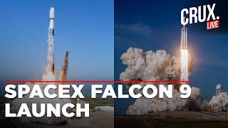 SpaceX Launch Live | SpaceX Falcon 9 Rocket Launches 22 Starlink Satellites | US News Live | Crux