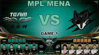 MPL MENA FALL 2023 | TEAM SEN VS OKAMI ESPORT GAME 1