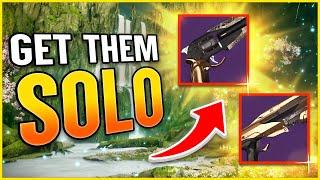 SOLO RED BORDERS! How to Craft Raid Weapons Solo (Destiny 2)