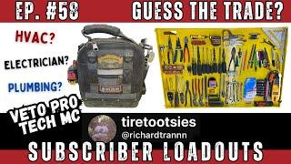 EP. 58 Guess the Trade? - Subscriber Loadouts  #tools  #vetopro #klein #milwaukee  #knipex  #trades