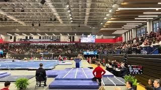 Zac Tiderman  V Nebraska at NCAA's 4:20:24