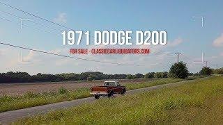 1971 Dodge D200 FOR SALE!