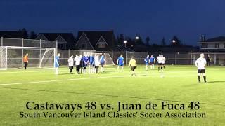 Rob Patten free kick goal - Victoria, BC Soccer