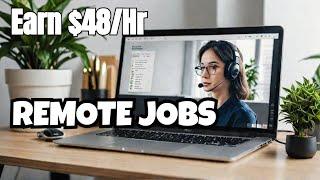  Earn $48/Hr From Home! No Degree Needed -  App Promotion Jobs