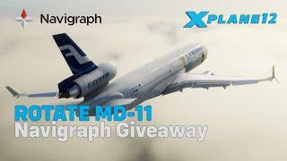 Rotate MD-11 (Passenger) | FREE Navigraph Subscription | X-Plane 12