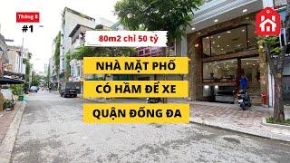 [SIÊU PHẨM] Bán Nhà Mặt Phố Nguyễn Văn Tuyết Đống Đa Hà Nội 80m2 Có Hầm Để Xe