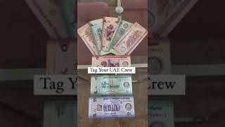 New 5 ,10,50 Dirham Notes|UAE|#Shorts | Polymer Notes #KrystalCraftsandVlogs