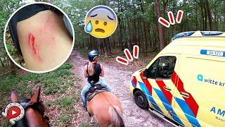 AMBULANCE nodig op de eerste BUITENRIT! | felinehoi VLOG #389