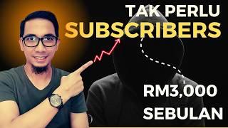 4 Langkah Jadi Youtuber PART TIME 2025 (Hari pertama dah buat duit) | Kerja freelance mudah