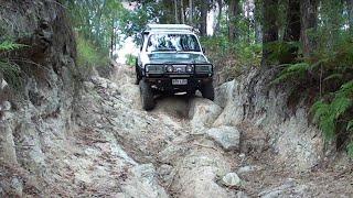 Hidden Offroad 4x4 trail @ Glasshouse Mountains Forestry (Part 2) 4K UHD